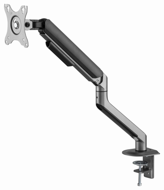 BRAZO AJUSTABLE GEMBIRD PARA MONITOR EN ESCRITORIO GRIS ESPACIAL - detalle
