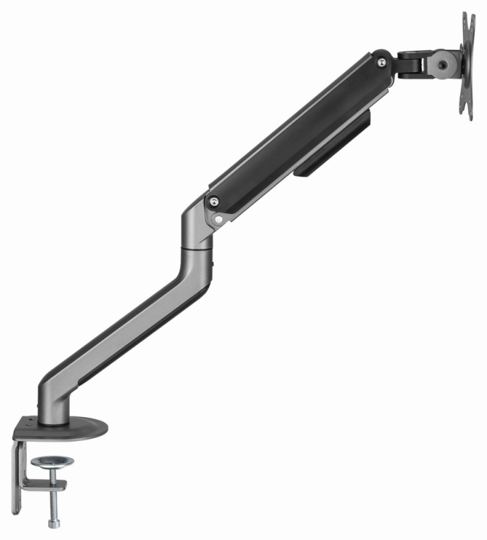 BRAZO AJUSTABLE GEMBIRD PARA MONITOR EN ESCRITORIO GRIS ESPACIAL - detalle