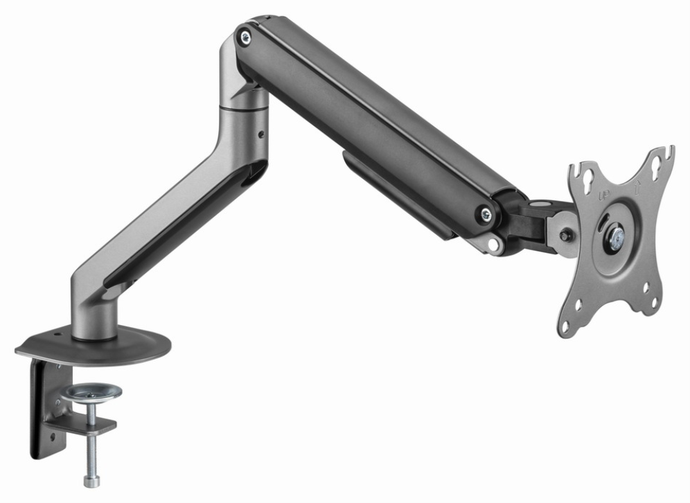 BRAZO AJUSTABLE GEMBIRD PARA MONITOR EN ESCRITORIO GRIS ESPACIAL - detalle