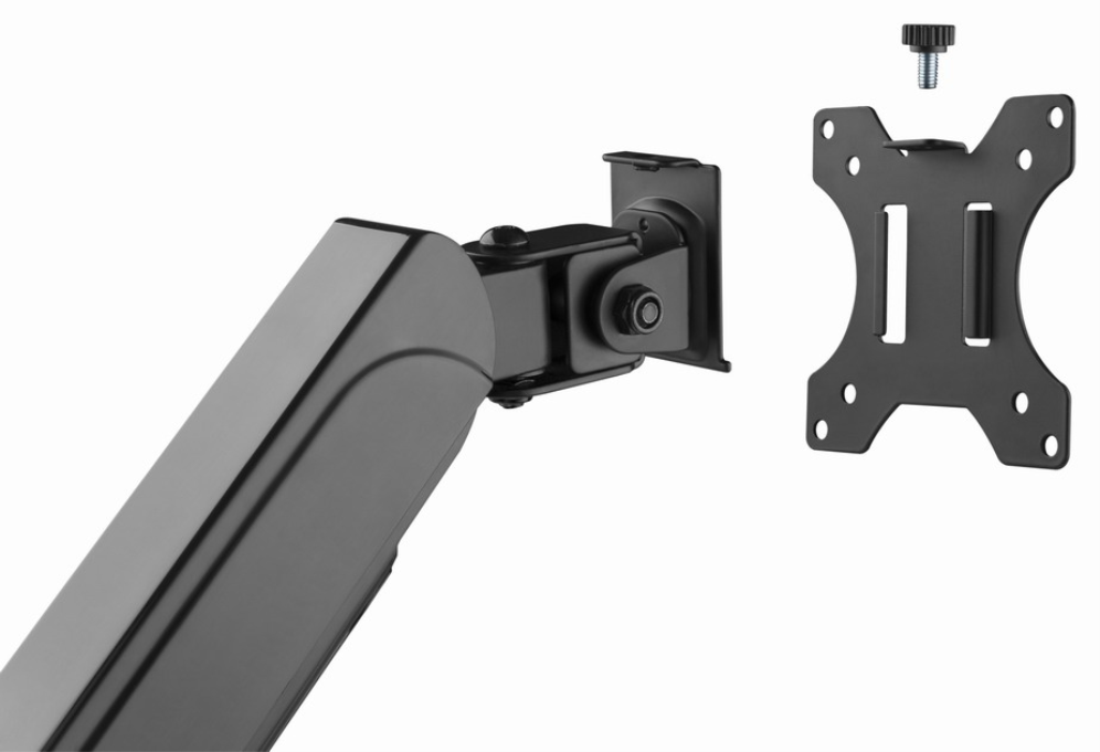 BRAZO DE MONITOR GEMBIRD AJUSTABLE DE MESA PARA 3 MONITORES MOV COMPLETO - detalle