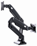 BRAZO DE MONITOR GEMBIRD PARA 2 PANTALLAS DE ESCRITORIO AJUSTABLE 17-32 PULG