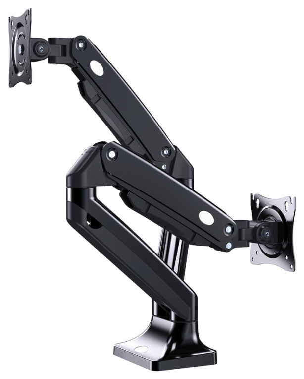 BRAZO DE MONITOR GEMBIRD PARA 2 PANTALLAS DE ESCRITORIO AJUSTABLE 17-32 PULG
