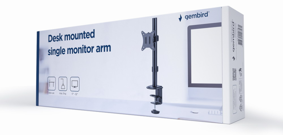 BRAZO DE MONITOR GEMBIRD PARA ESCRITORIO 17-32 PULGADAS - detalle