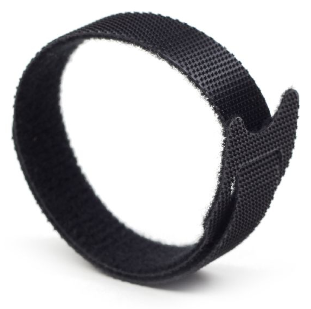 BRIDAS VELCRO GEMBIRD 210MMX12MM NEGRO BOLSA 100 UND - detalle