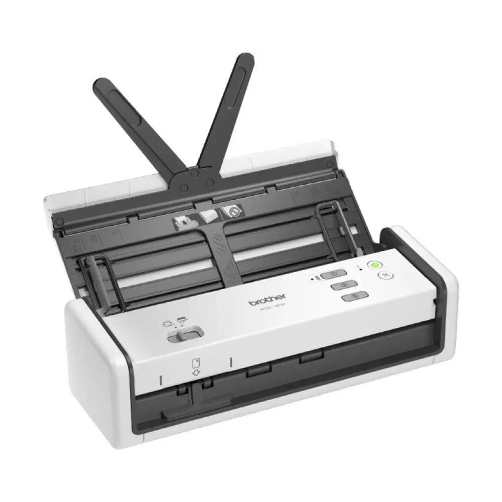 Brother ADS-1300 Escáner con alimentador automático de documentos (ADF) 1200 x 1200 DPI A4 Blanco - detalle