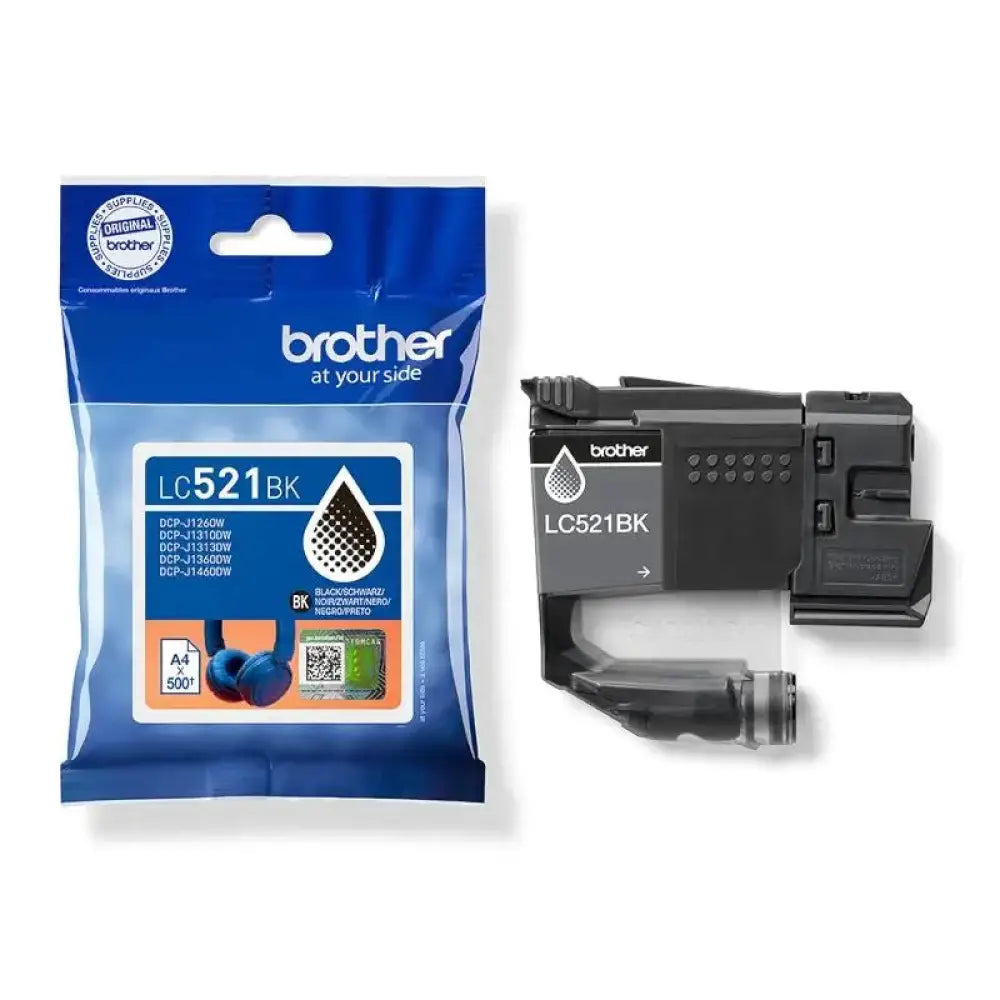 Brother Cartucho LC521BK Negro - detalle