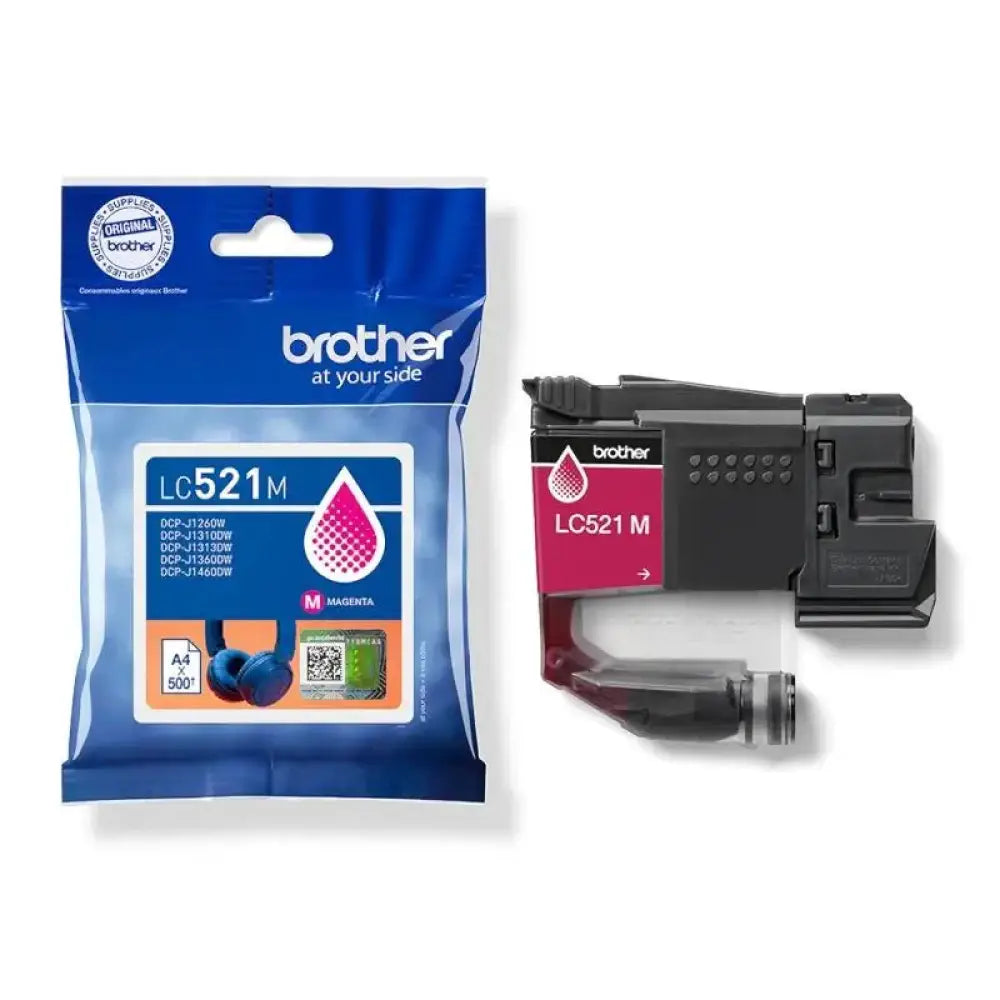 Brother Cartucho LC521M Magenta - detalle
