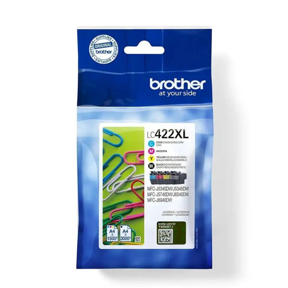 Brother Cartucho Multipack LC422XLVAL - detalle