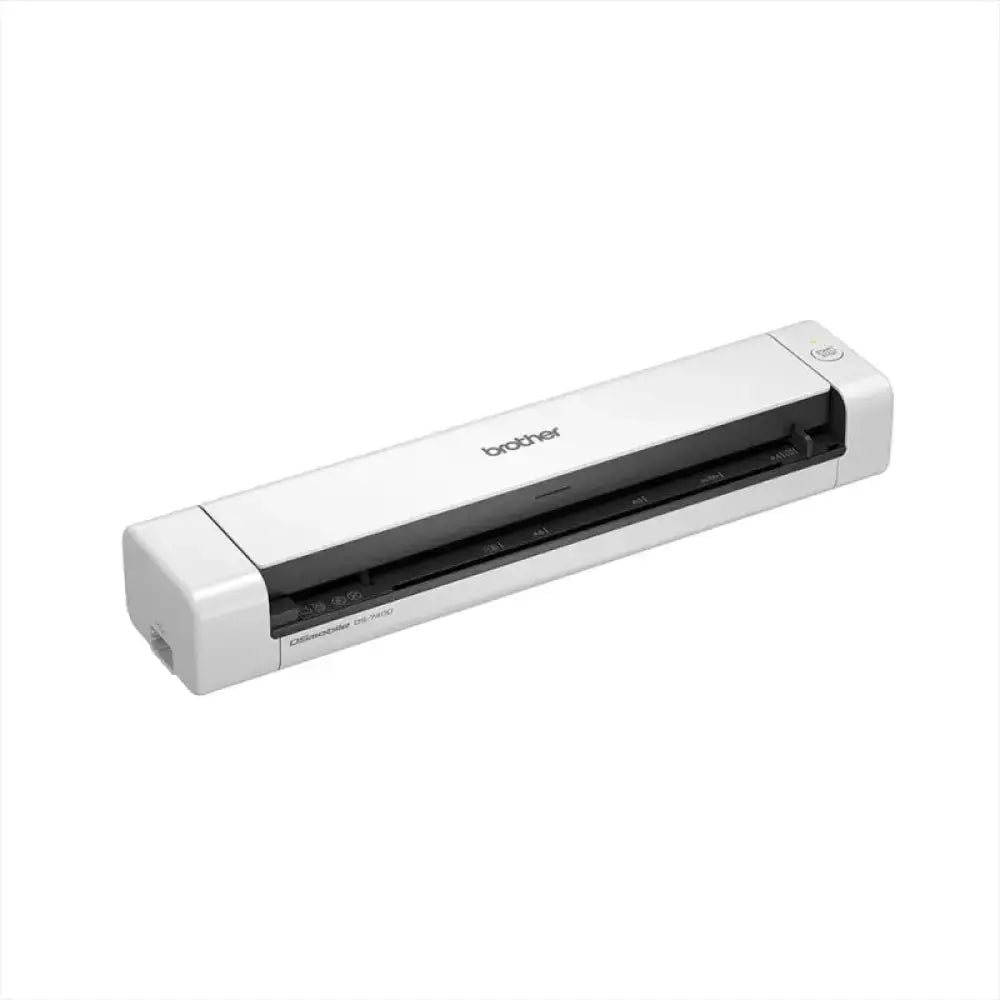 Escáner Brother DSmobile DS740D A4 dúplex en color, portátil y compacto para digitalizar documentos con facilidad.