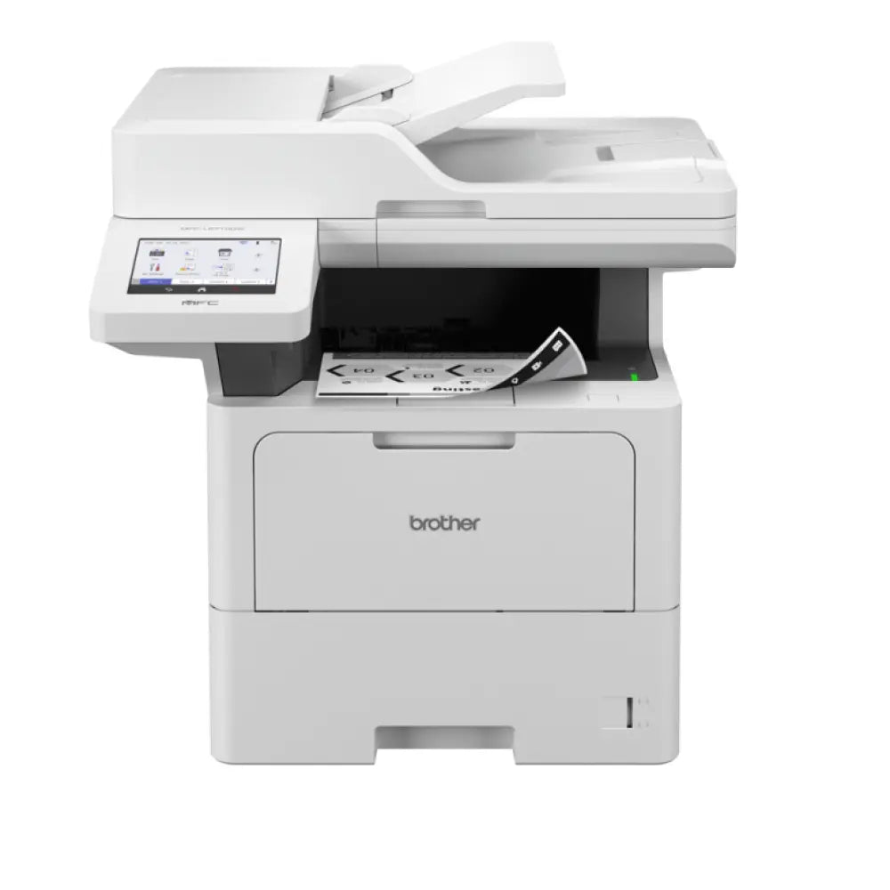 Impresora multifunción Brother MFC-L6710DW láser A4 con Wi-Fi, pantalla y bandeja de papel, alta resolución y velocidad de 50 ppm.
