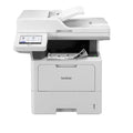 Impresora multifunción Brother MFC-L6710DW láser A4, 1200x1200 DPI, 50 ppm, con conectividad Wi-Fi, vista frontal.