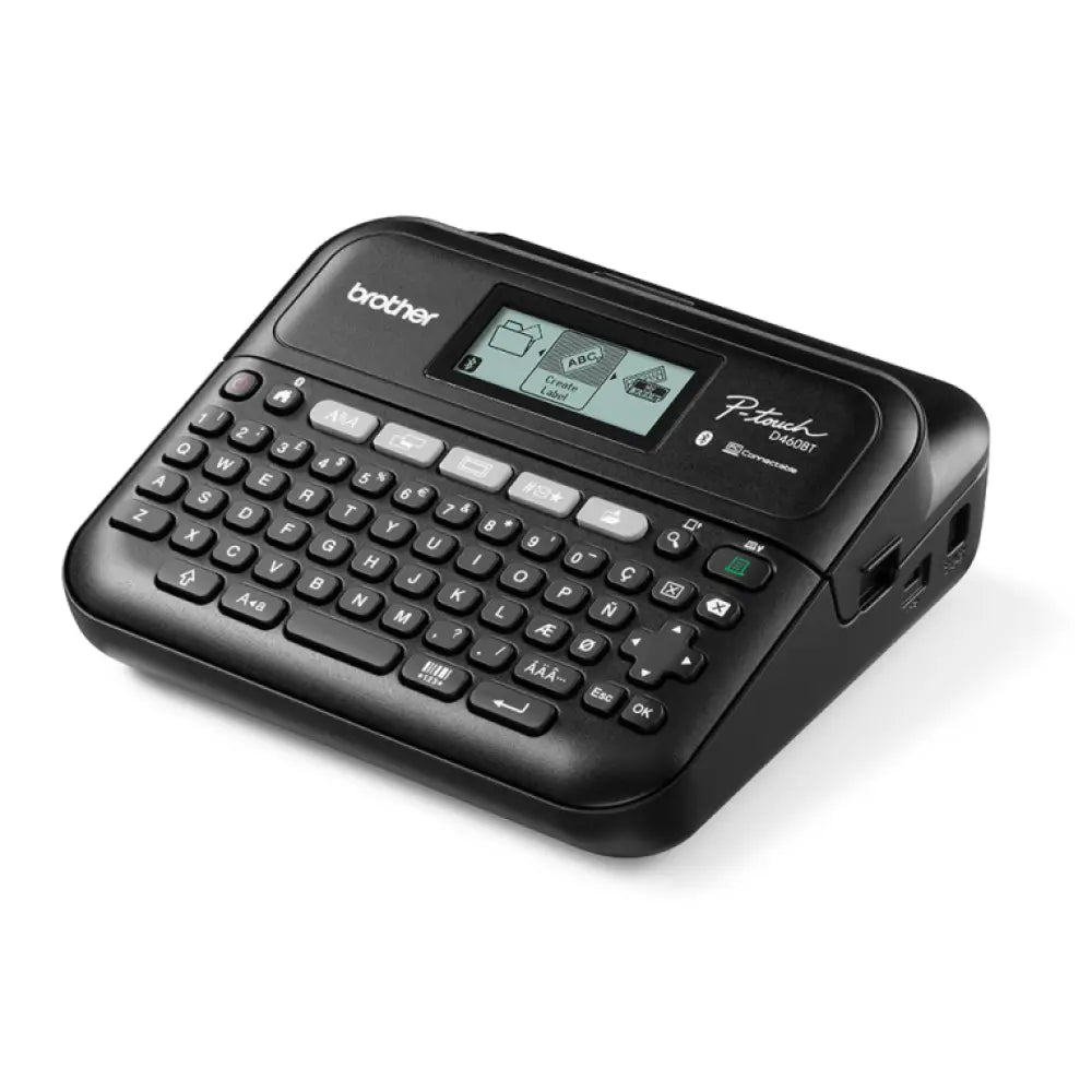Brother PT-D460BTVP impresora de etiquetas Transferencia térmica 180 x 180 DPI 30 mm/s Inalámbrico y alámbrico TZe Bluetooth QWERTY - detalle