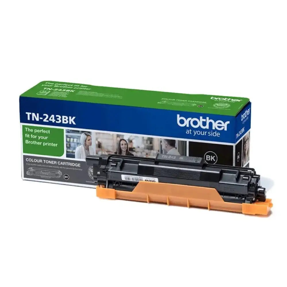 Tóner negro Brother TN243BK para impresora láser, cartucho de tóner compatible con impresoras Brother.