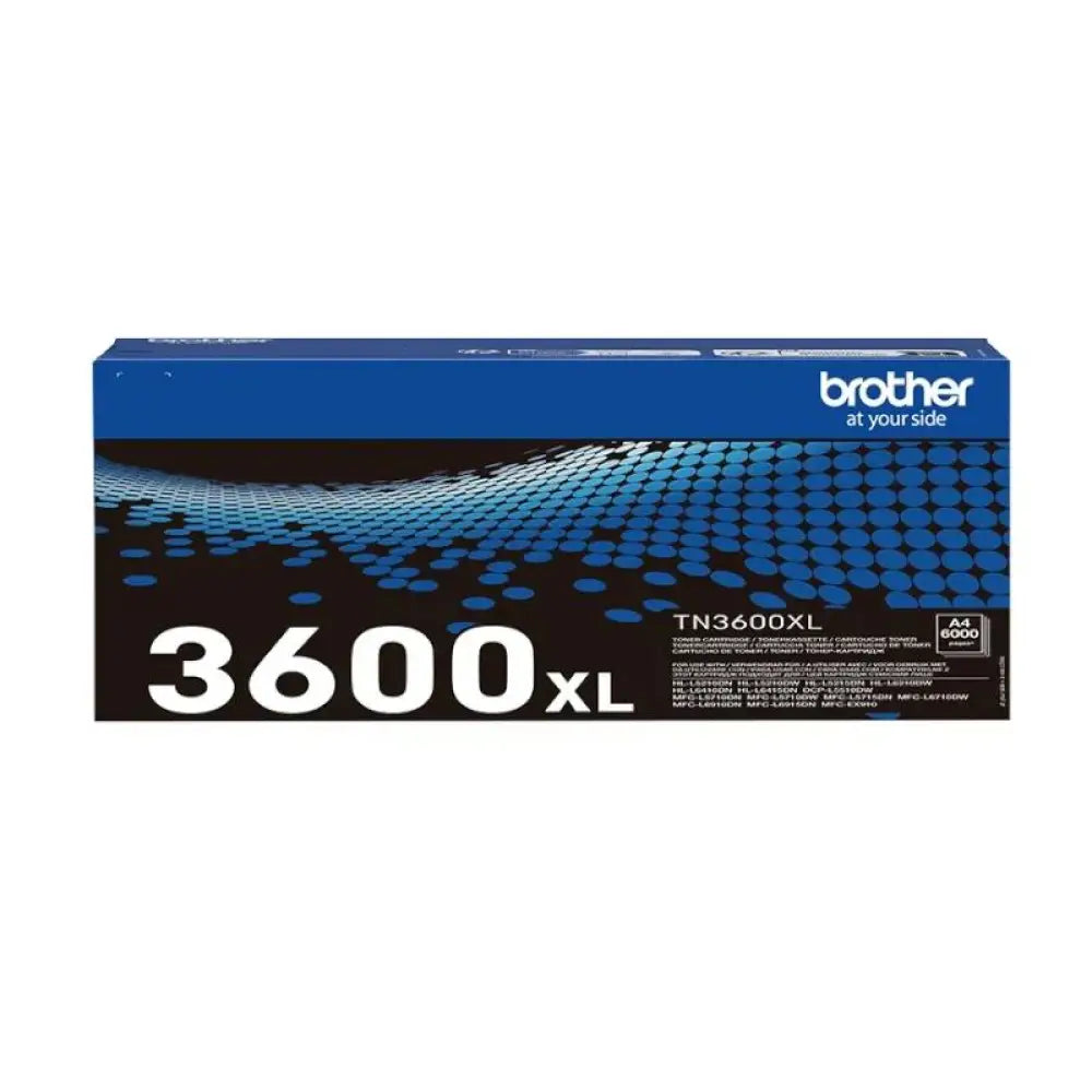 Brother Tóner TN3600XL Negro - detalle