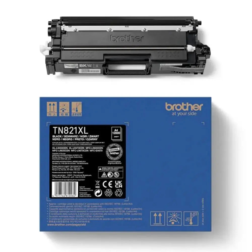 Brother Tóner TN821BKXL Negro - detalle