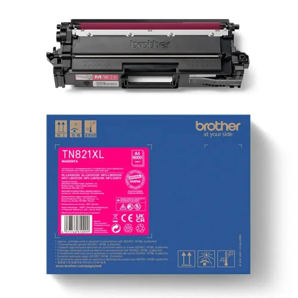 Brother Tóner TN821XLM Magenta - detalle