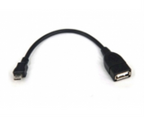 3GO C122 cable USB 0.15 m USB 2.0 Micro-USB B USB A Negro
