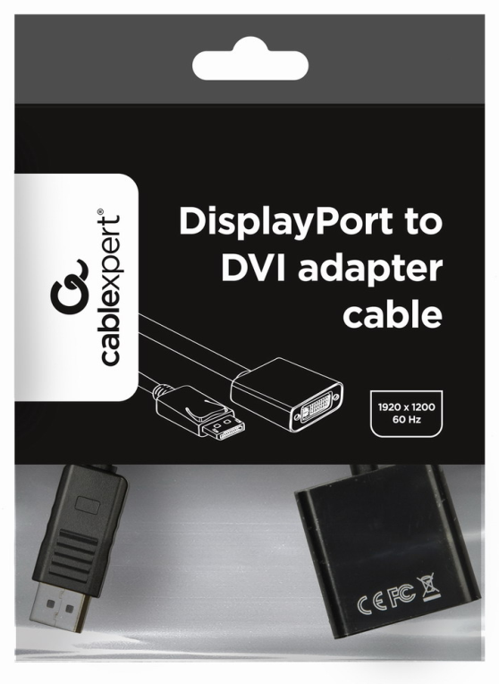 CABLE ADAPTADOR GEMBIRD DISPLAYPORT A VGA MACHO HEMBRA - detalle