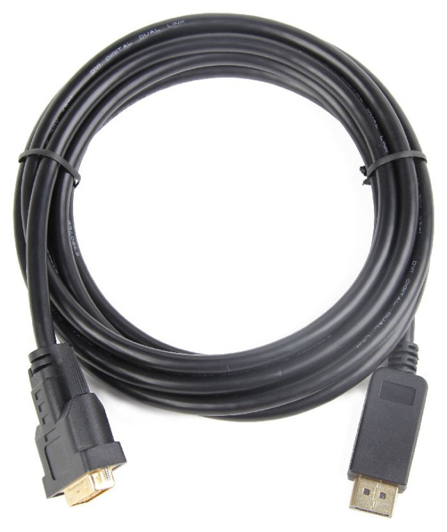 CABLE ADAPTADOR GEMBIRD DISPLAYPORT MACHO A DVI MACHO 1,8M - detalle