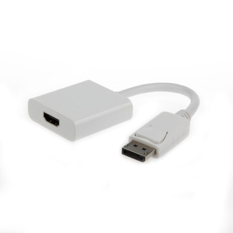 Gembird A-DPM-HDMIF-002-W adaptador de cable de vídeo 0.1 m DisplayPort HDMI tipo A (Estándar) Blanco