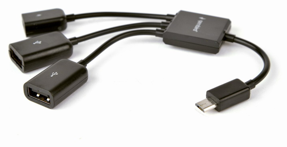 Gembird UHB-OTG-02 hub de interfaz USB 2.0 Micro-B