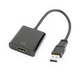 Gembird A-USB3-HDMI-02 Adaptador gràfic USB 1920 x 1080 Pixels Negre