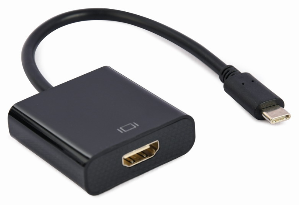 CABLE ADAPTADOR USB TIPO-C A HDMI 4K 30HZ 15 CM NEGRO - detalle