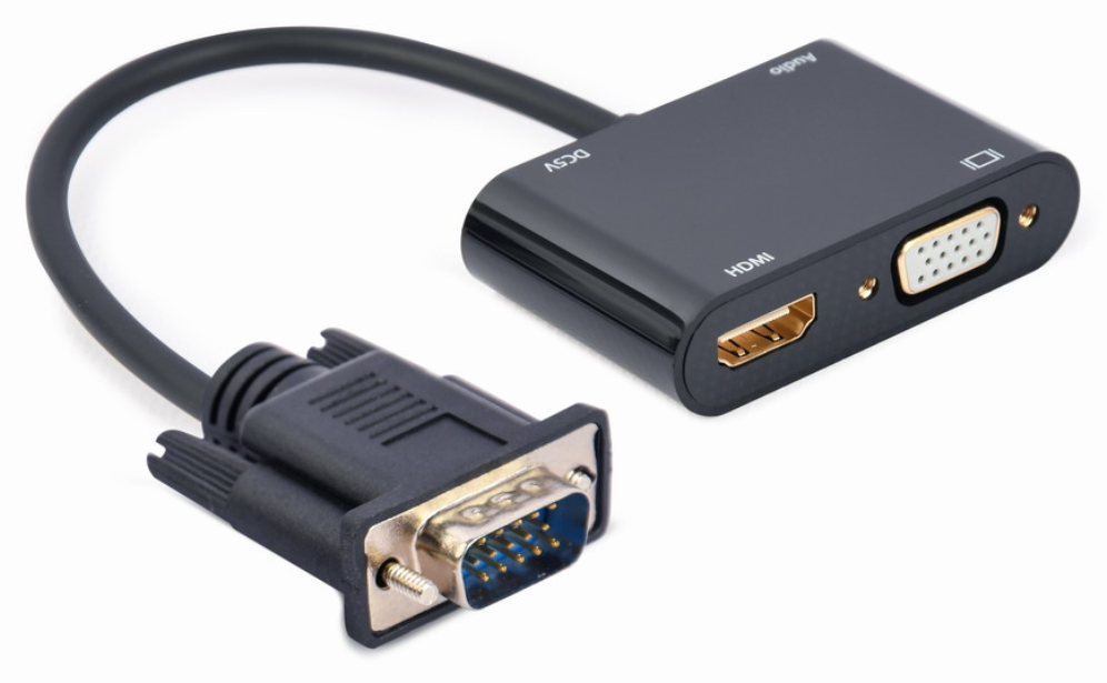 CABLE ADAPTADOR VGA A HDMI VGA 0 15 M NEGRO - detalle