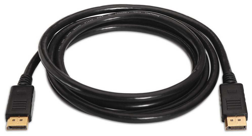 CABLE AISENS DISPLAYPORT V1.2 4K60HZ DP/M-DP/M NEGRO 3.0M - detalle
