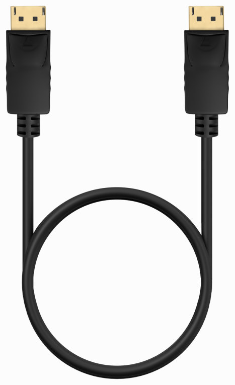 CABLE AISENS DISPLAYPORT V1.2 CCS 4K@60HZ M/M NEGRO 0.5M - detalle