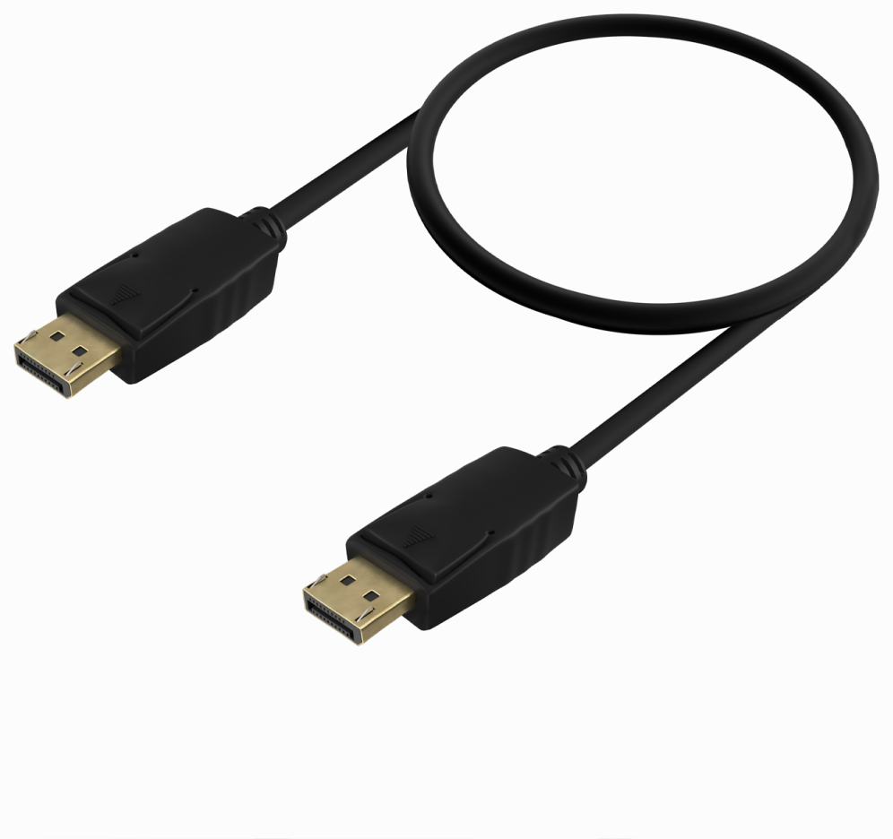 CABLE AISENS DISPLAYPORT V1.2 CCS 4K@60HZ M/M NEGRO 0.5M - detalle
