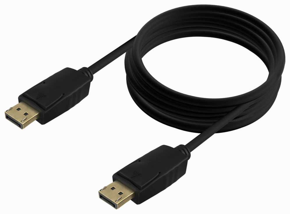 CABLE AISENS DISPLAYPORT V1.2 CCS 4K@60HZ M/M NEGRO 3.0M - detalle