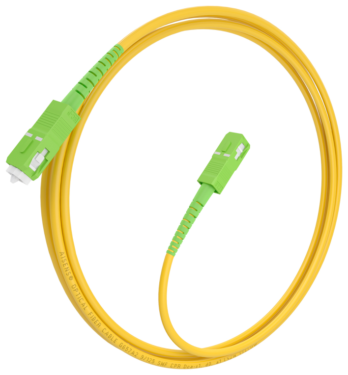CABLE AISENS FIBRA G657A2 3.0 9 125 SMF SIMPLEX LSZH SC APC 3.0M - detalle