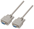 CABLE AISENS SERIE RS232 DB9/H-DB9/H BEIGE 1.8M