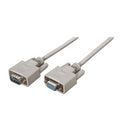 AISENS A112-0065 cable de serie Beige 1.8 m DB9