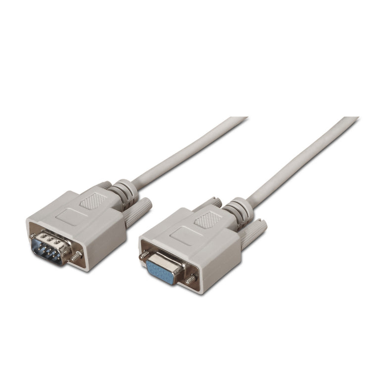 AISENS A112-0065 cable de serie Beige 1.8 m DB9