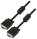 CABLE AISENS SVGA CON FERRITA HDB15/M-HDB15/M NEGRO 3.0M