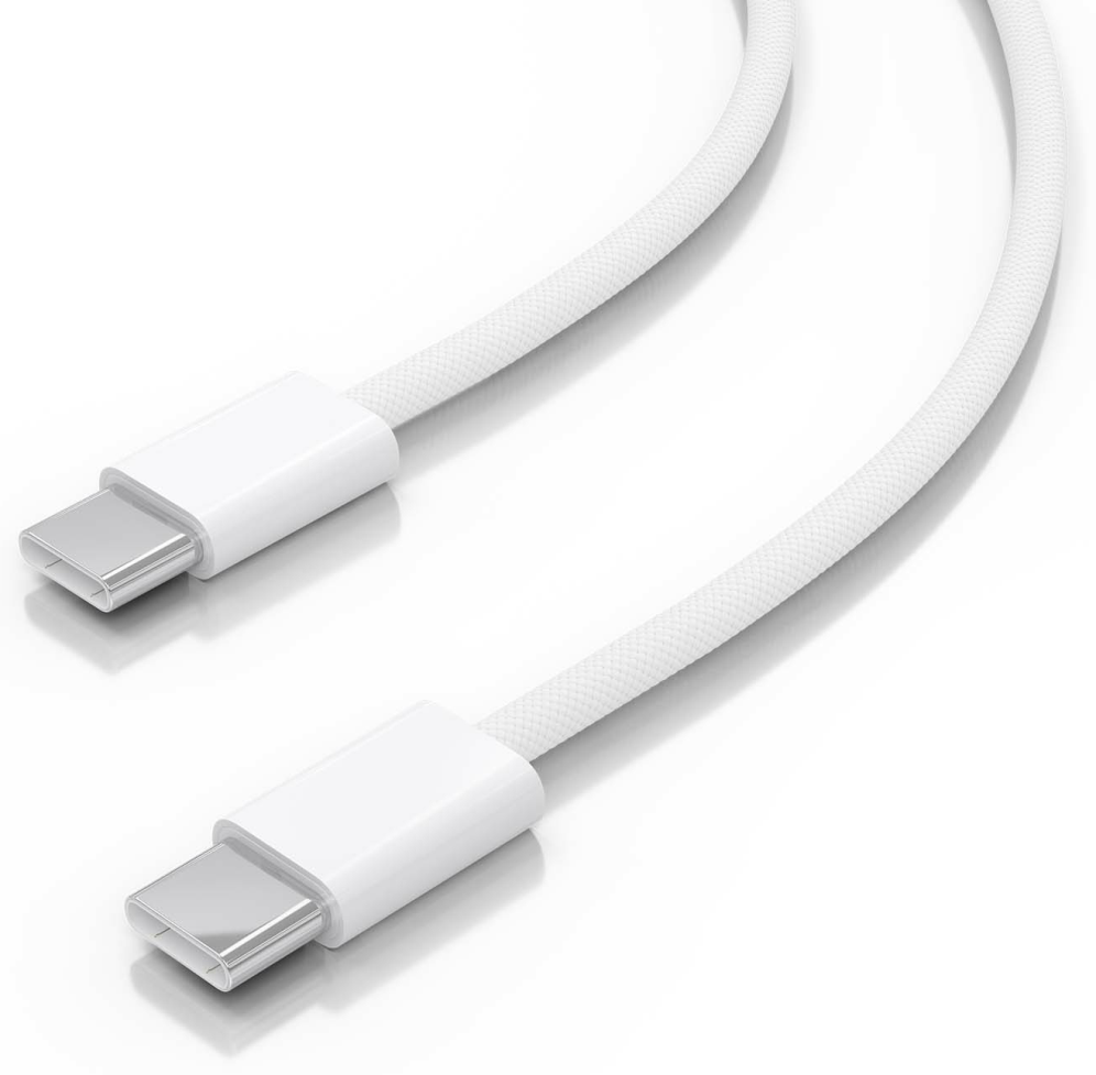 CABLE AISENS USB 2.0 3A 60W APPLE USB-C/M-USB-C/M BLANCO 1.0M - detalle