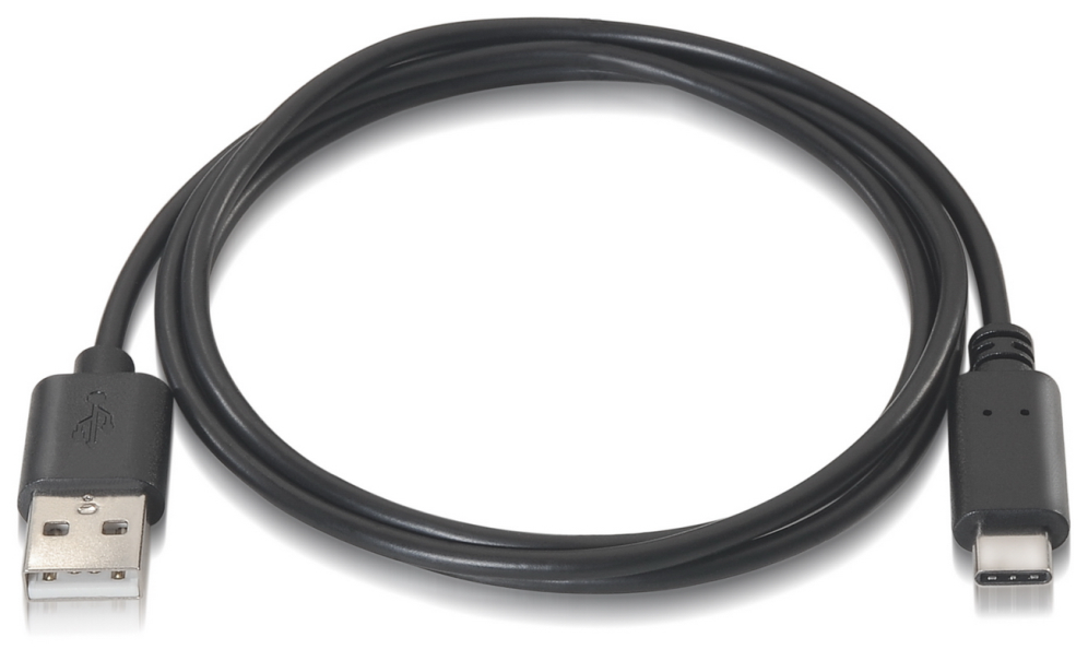 CABLE AISENS USB 2.0 3A TIPO USB-C M-A M NEGRO 0.5M - detalle