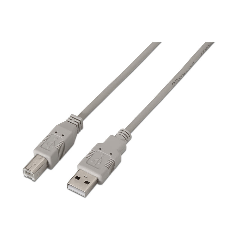 AISENS A101-0002 cable USB USB 2.0 1.8 m USB A USB B Beige
