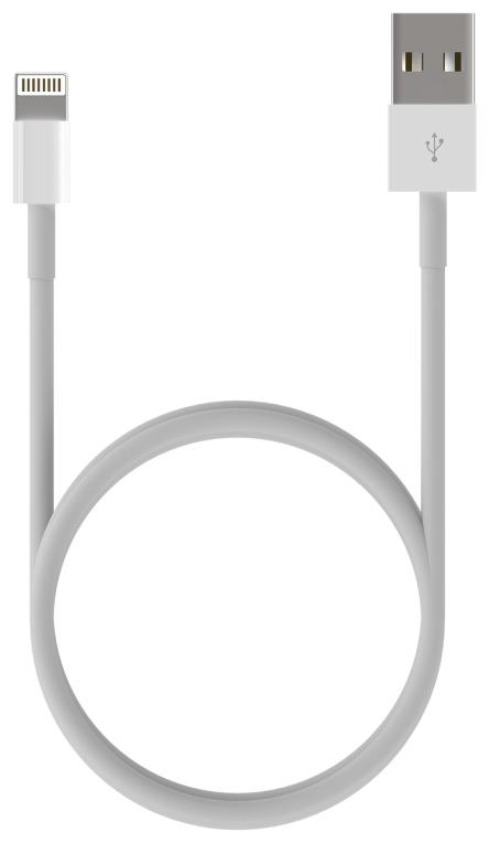 CABLE AISENS USB 2.0 LIGHTNING M-USB-A/M BLANCO 0.5M - detalle
