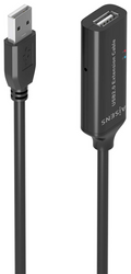 CABLE AISENS USB 2.0 PROLONGADOR AMPLIFICADOR A/M-A/H NEGRO 10M