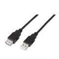 AISENS A101-0015 cable USB USB 2.0 1 m USB A Negro