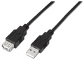 CABLE AISENS USB 2.0 TIPO A M-A H NEGRO 3.0M
