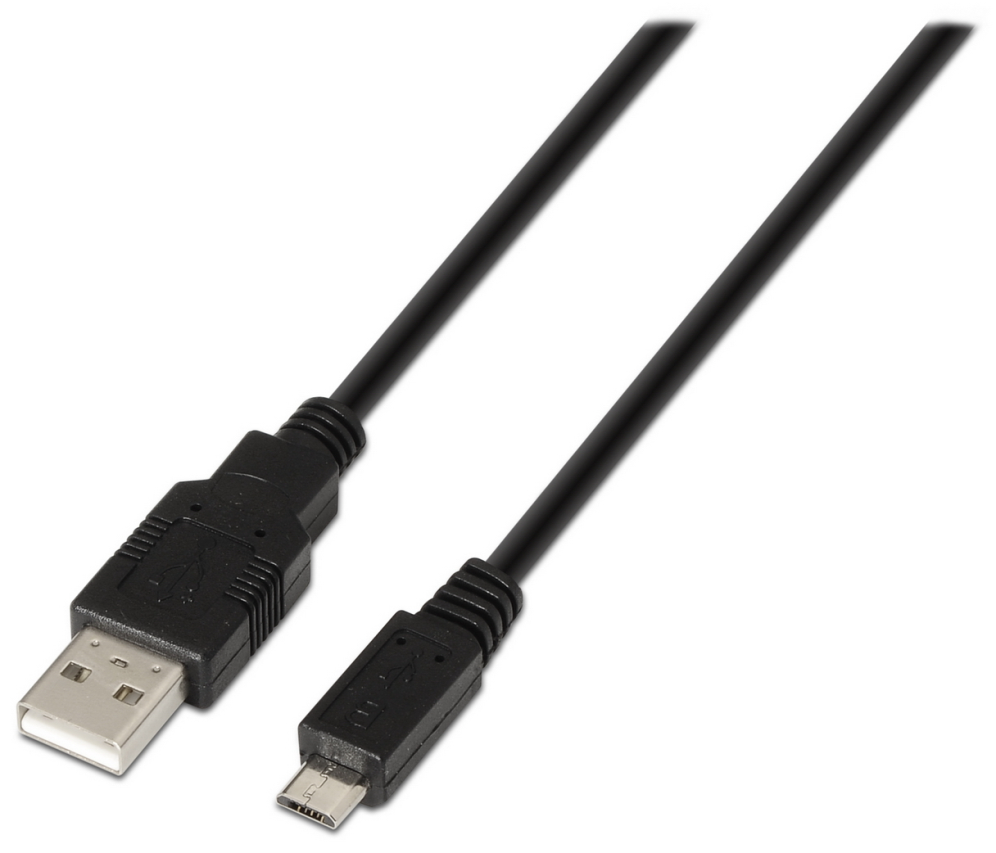 CABLE AISENS USB 2.0 TIPO A M-MICRO B M NEGRO 1.8M