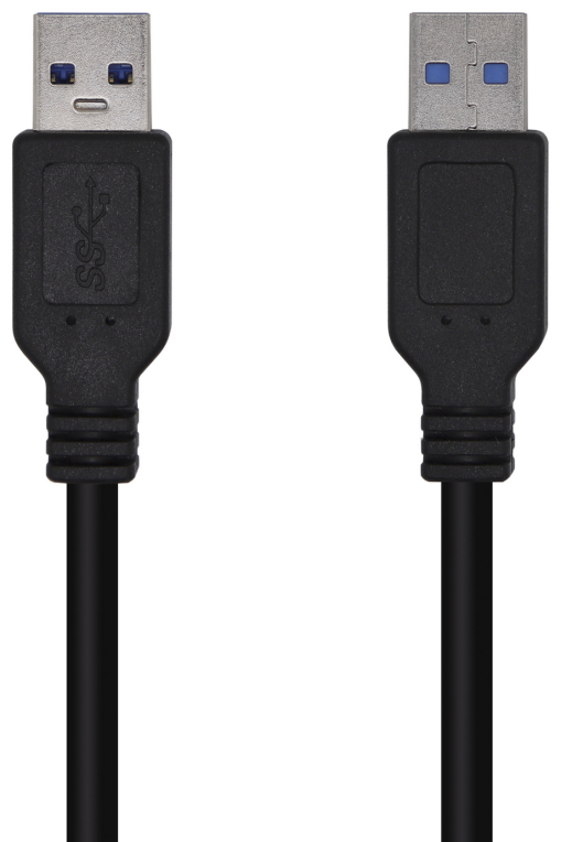 CABLE AISENS USB 3.0 TIPO A/M-A/M NEGRO 2.0M