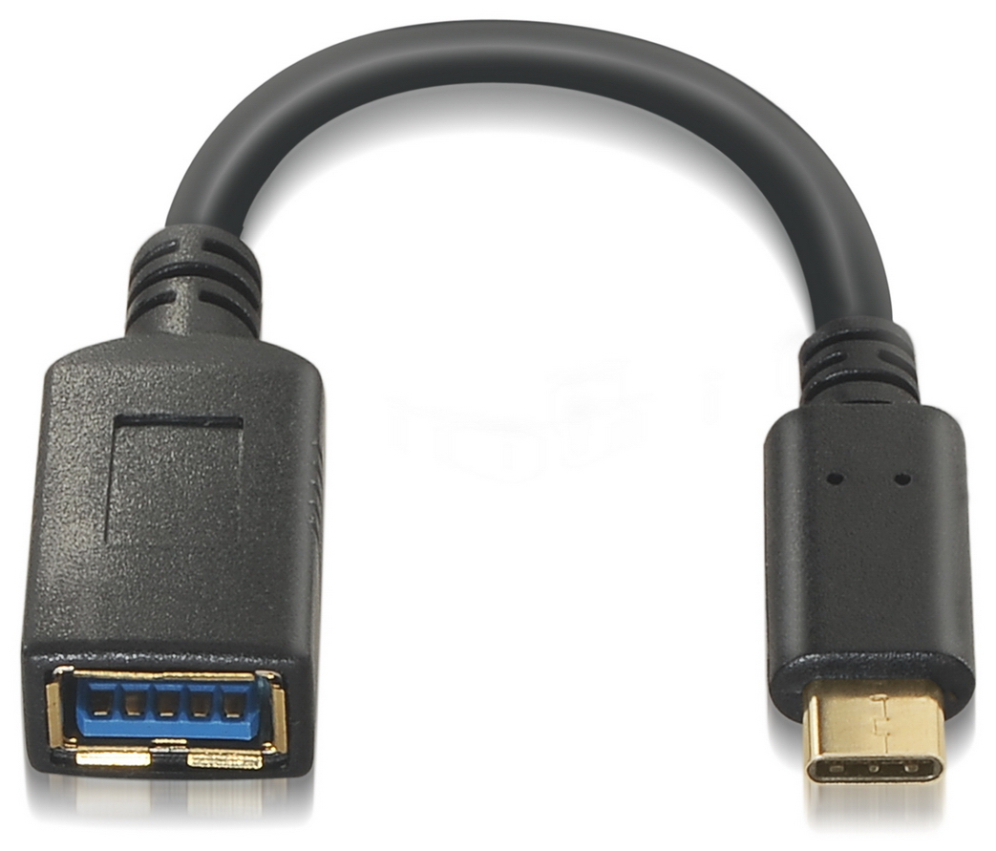 CABLE AISENS USB 3.1 GEN1 5GBPS 3A TIPO USB-C/M-A/H 15CM NEGRO - detalle