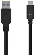 CABLE AISENS USB 3.1 GEN2 10GBPS 3A TIPO USB-C M-A M NEGRO 0,5mts