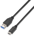 AISENS A107-0060 cable USB USB 3.2 Gen 2 (3.1 Gen 2) 1 m USB A USB C Negro