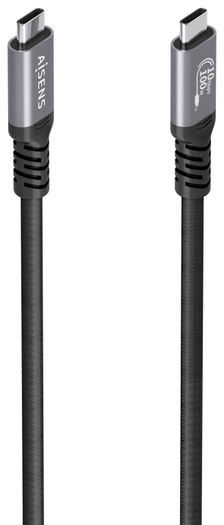 CABLE AISENS USB 3.2 GEN2 10GBPS 8K30HZ 5A 100W E-MARK C/M-C/M 4M